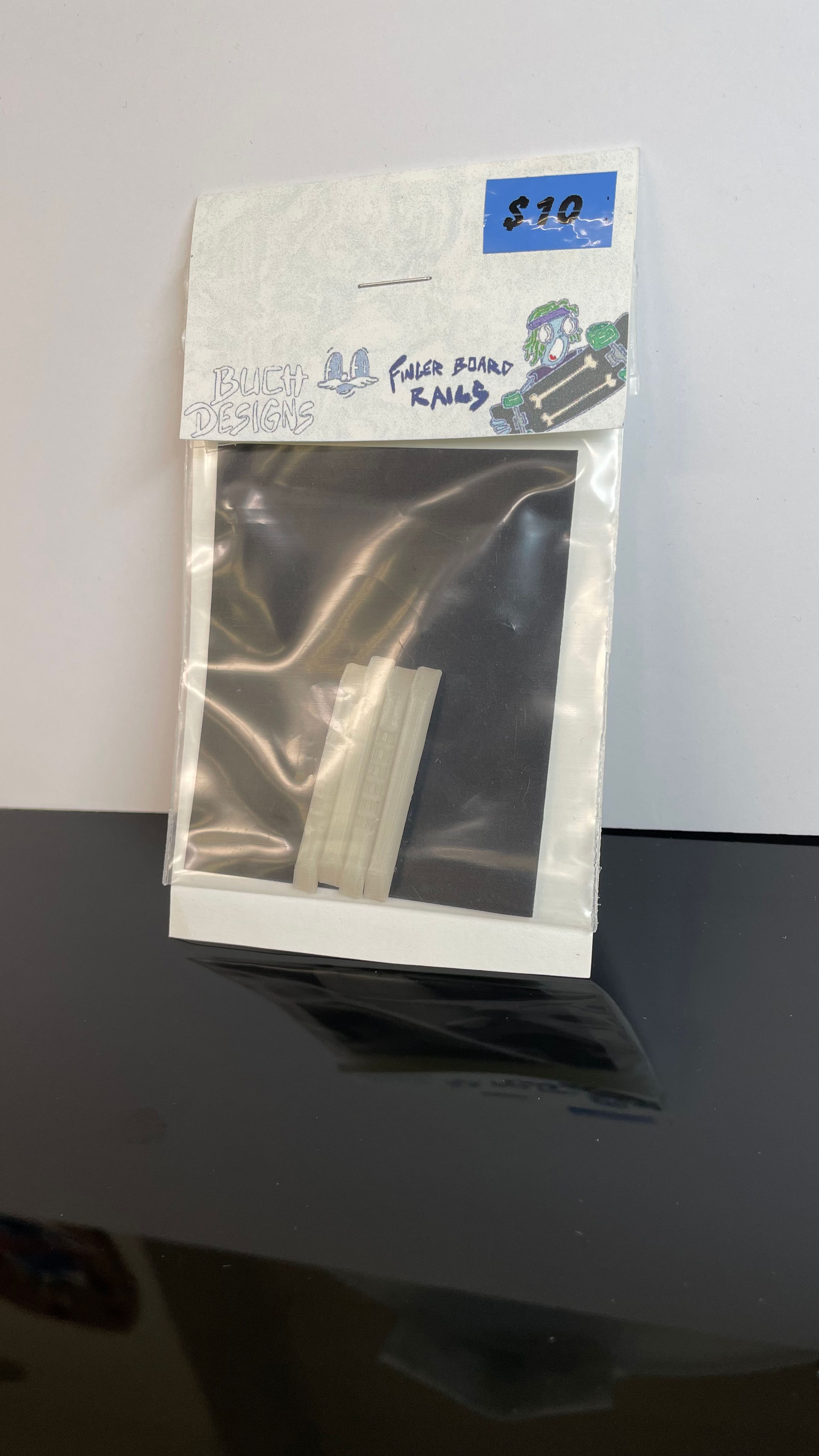 Fingerboard Rails Screwless
