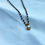 Thumbnail: Zircon Beads Silver Mangalsutra with Pendant