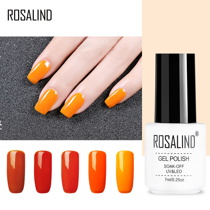 Thumbnail: RC Series Pumpkin Color Eco-Friendly UV Nail Gel 10ml