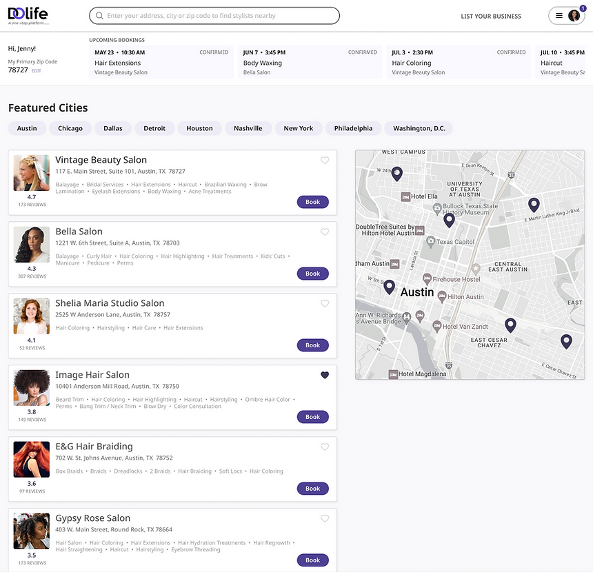 Customer - Home Page
