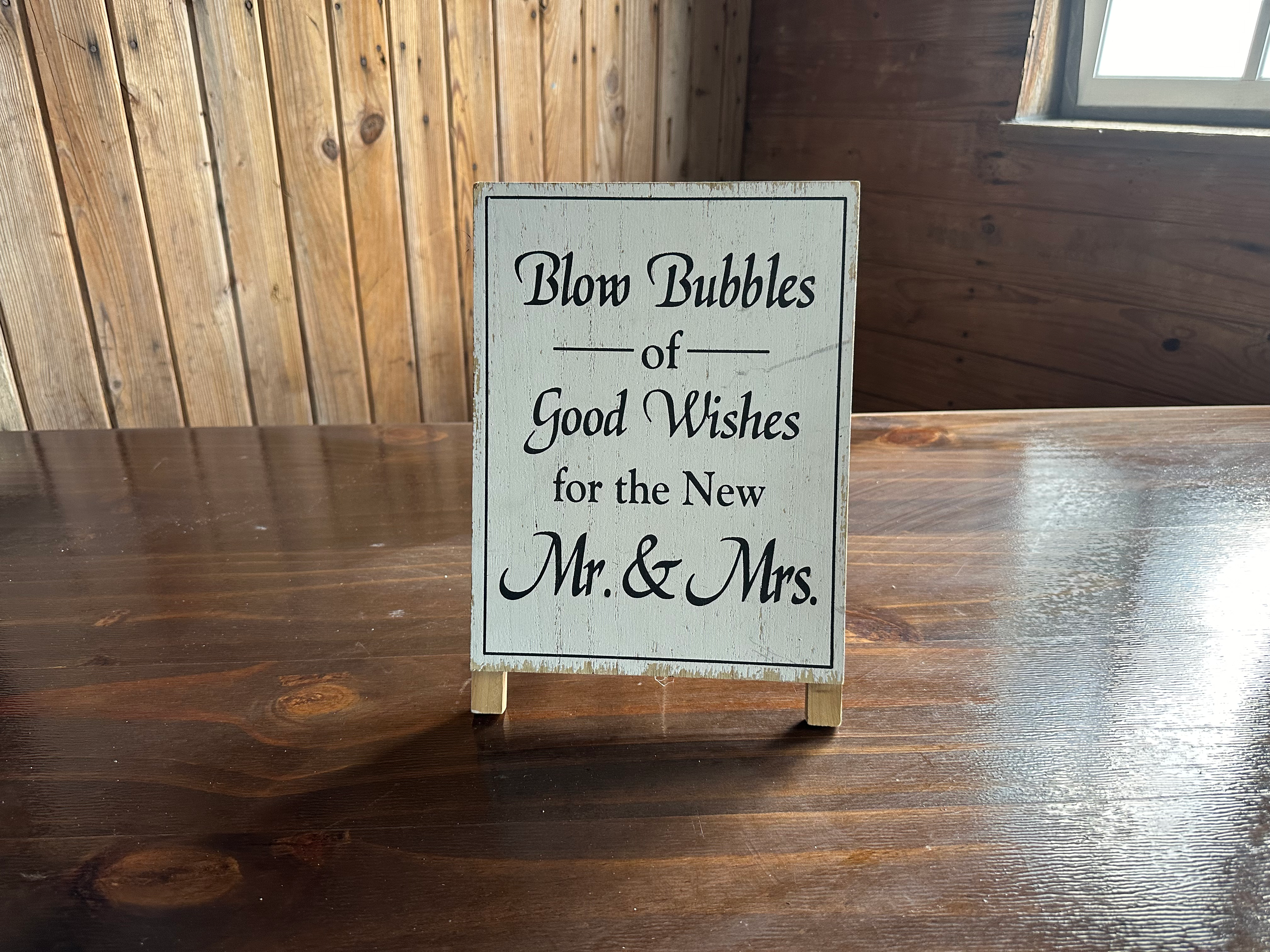Bubble Sign