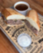 You HAVE to get the 'French Dip' when coming here