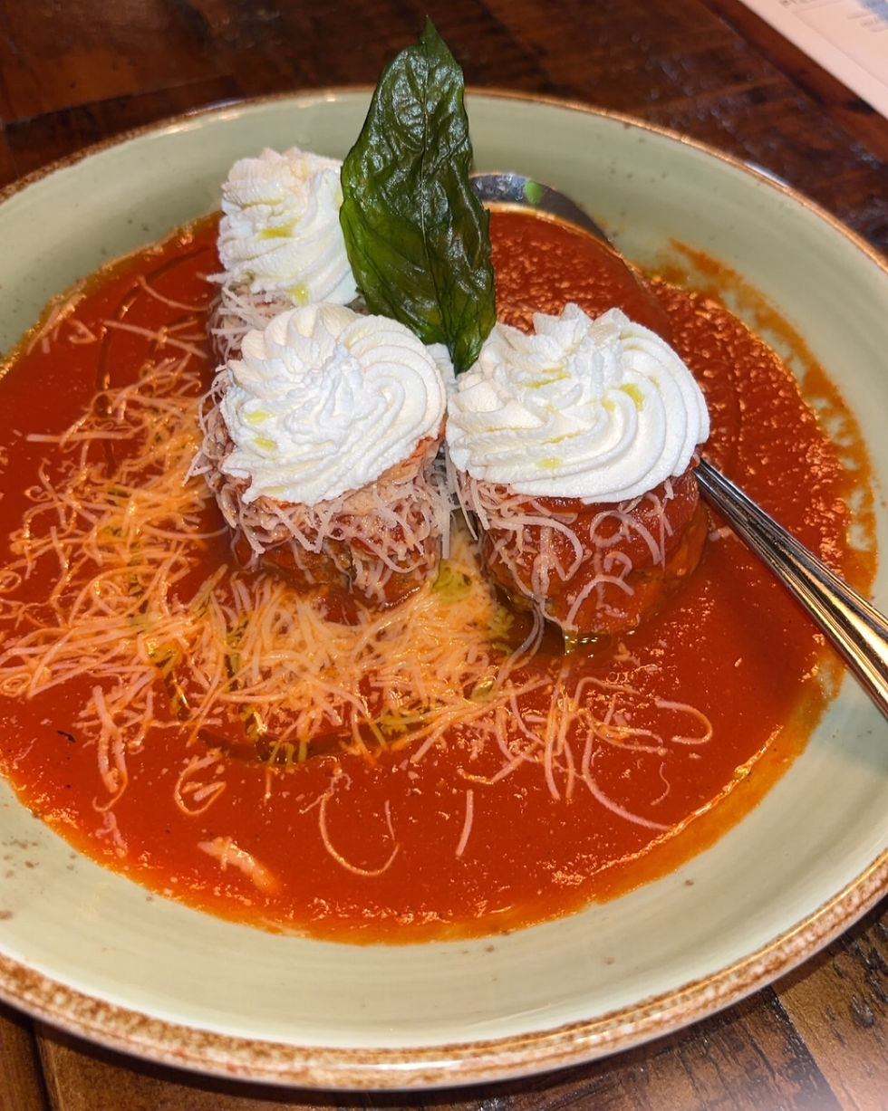 Meatballs + Whipped Ricotta = An Excellent Combo
