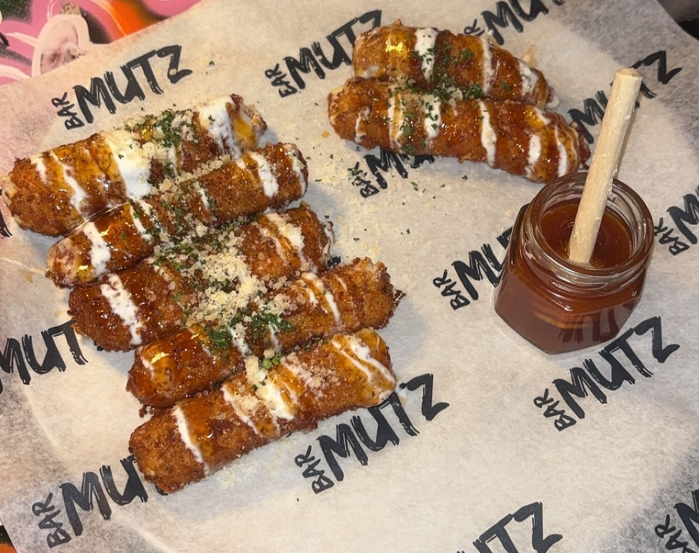 Mozzarella Sticks + Hot Honey = Amazing