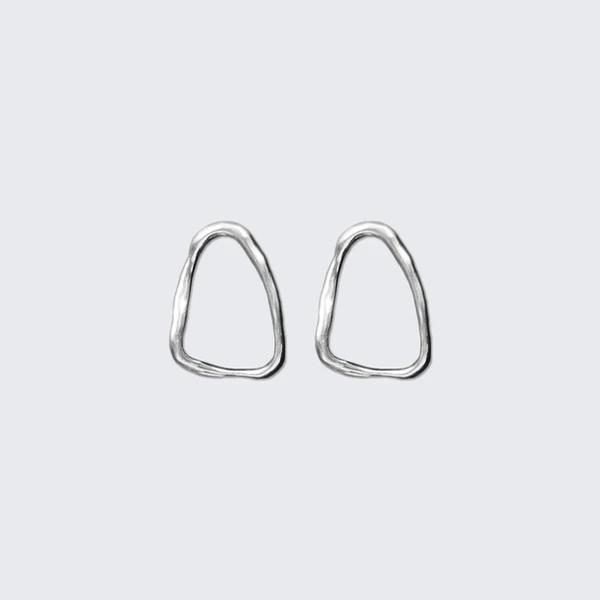 Textured Loop Earrings