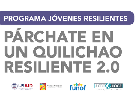 Los y las jóvenes le apuestan a ser parte de Párchate en un Quilichao Resiliente 2.0 
