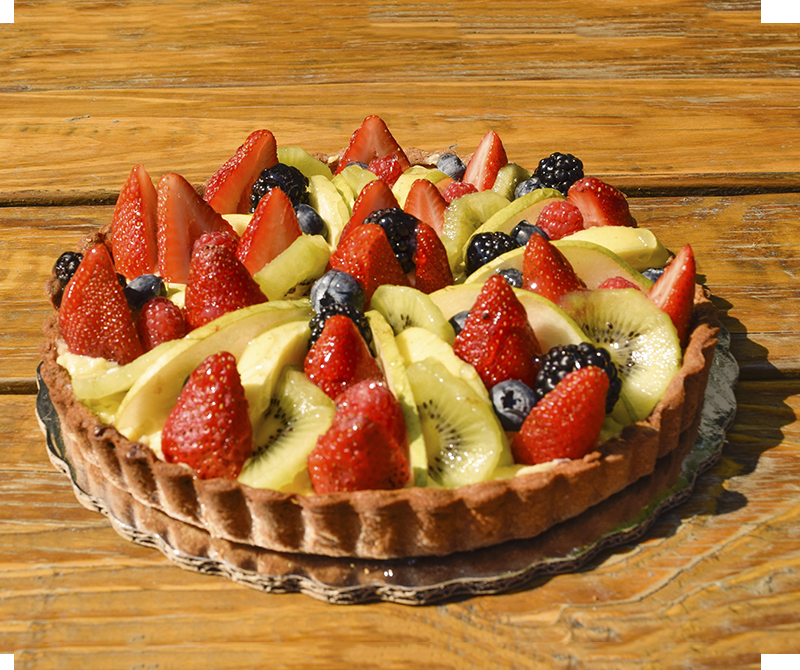 TARTA DE FRUTAS
