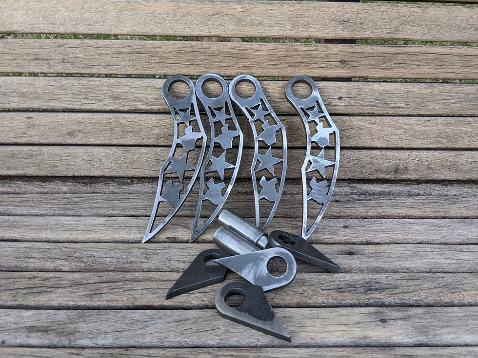 Thumbnail: Bbq pit hinges (Texas Star)