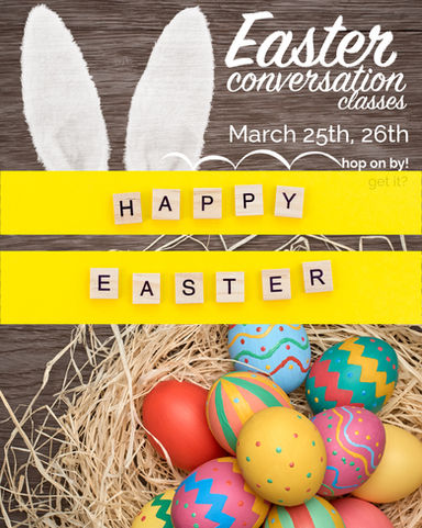 Easter Conversation Class Invitation