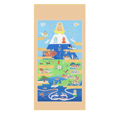 富士山絵伝「美しき山を目指す者」 | Tengetsu