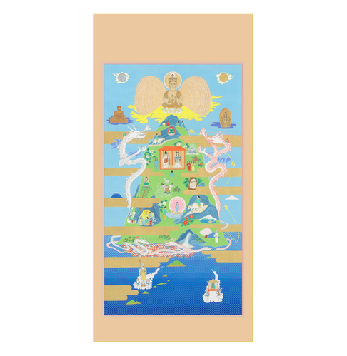 富士山絵伝「はじまりは火と水の力」 | Tengetsu
