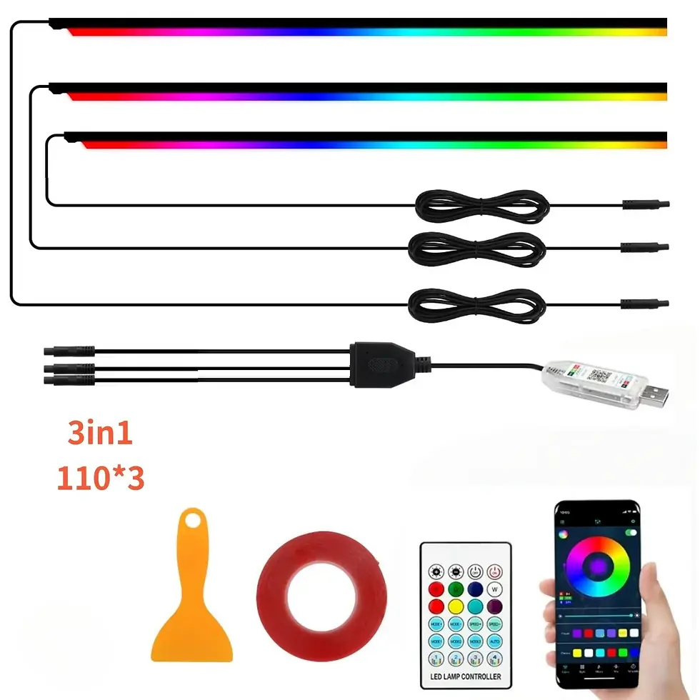 Thumbnail: Car Ambient Lights (LED Interior Strip Kit)