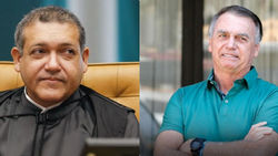 Kassio Nunes decide sobre a liberdade de Jair Bolsonaro.