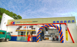 ValuePlus Auto Service Iligan City branch exterior decorated for its grand opening.