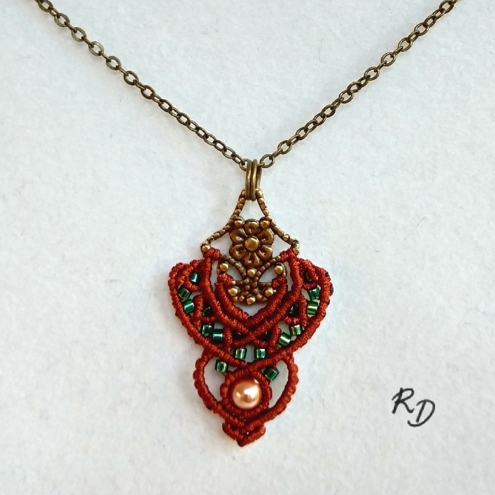 Pendentif seul Catherine Rouille