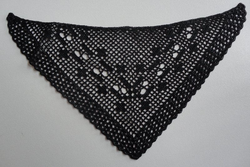Châle femme noir