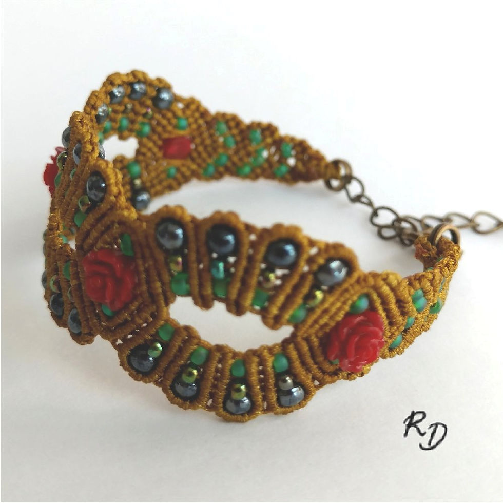 Miniature : Bracelet Rosa Vieil or
