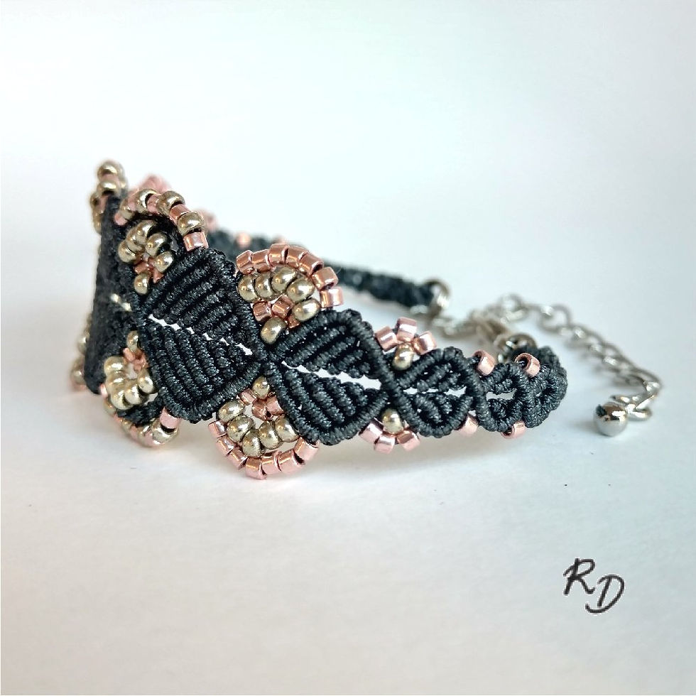 Miniature : Bracelet Ayako Gris foncé