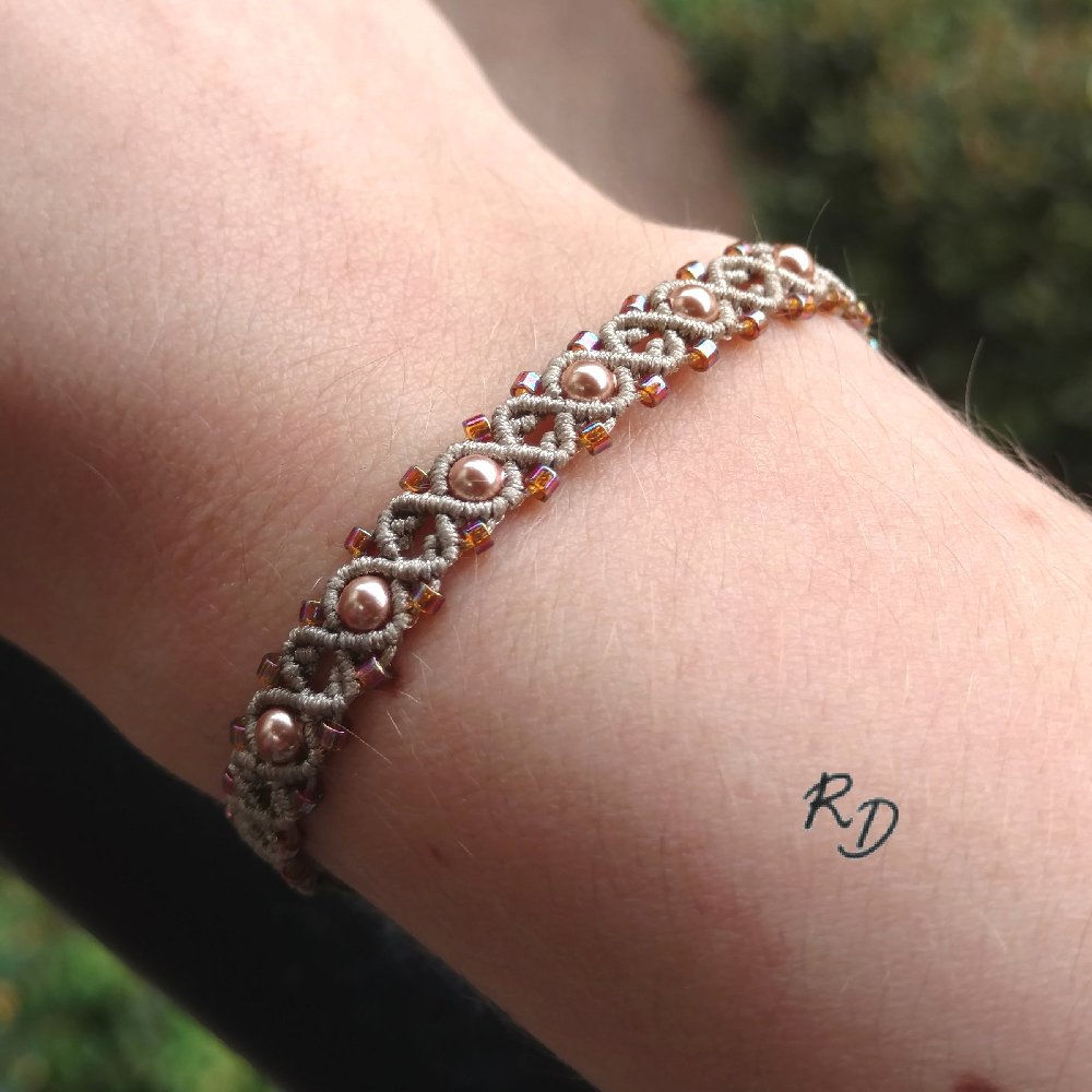 Manchette Catherine 1 rang Ficelle