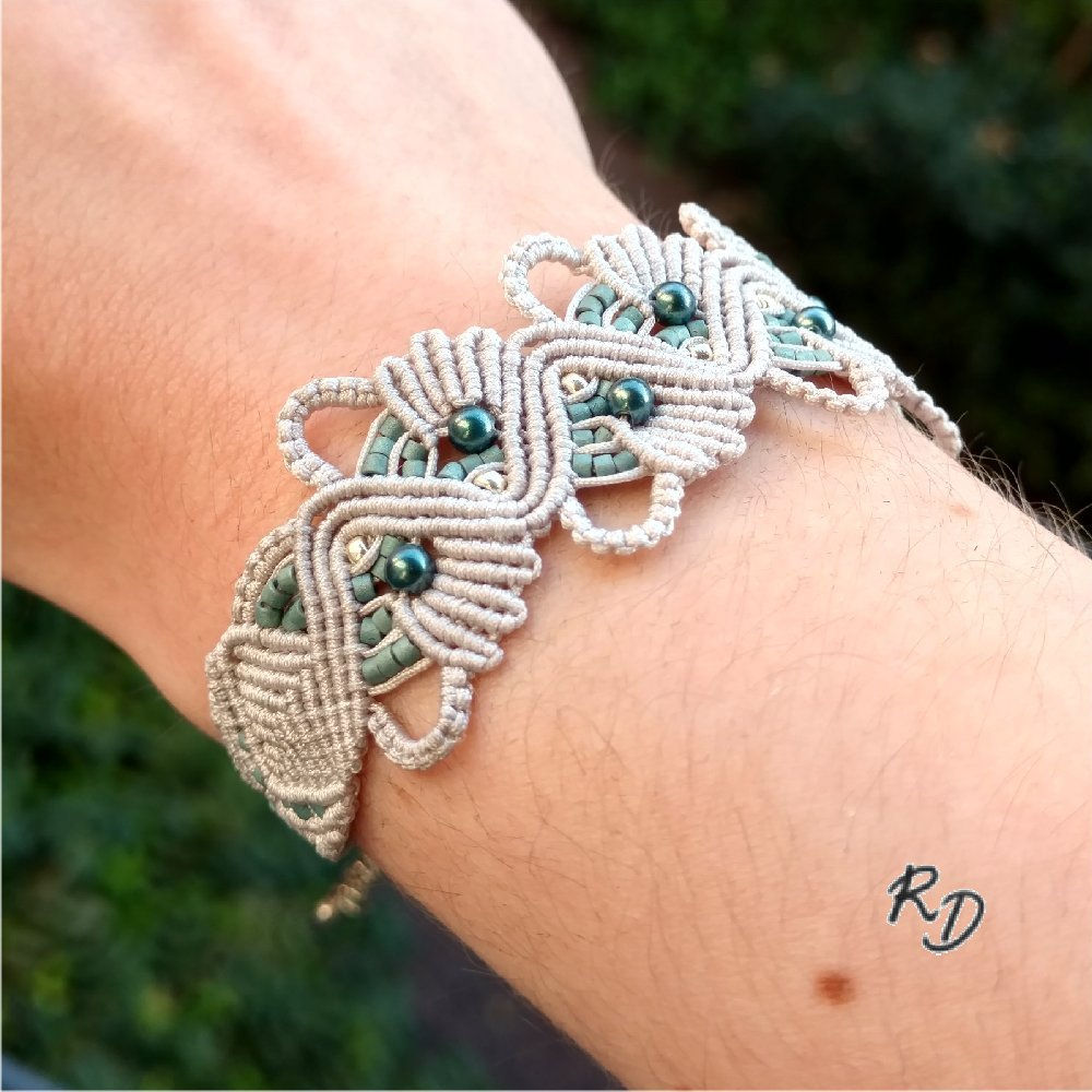 Bracelet Isadora Gris perle