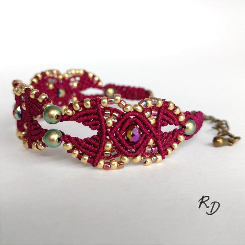 Miniature : Bracelet Alice Rouge