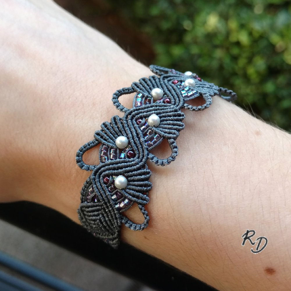 Bracelet Isadora Gris foncé