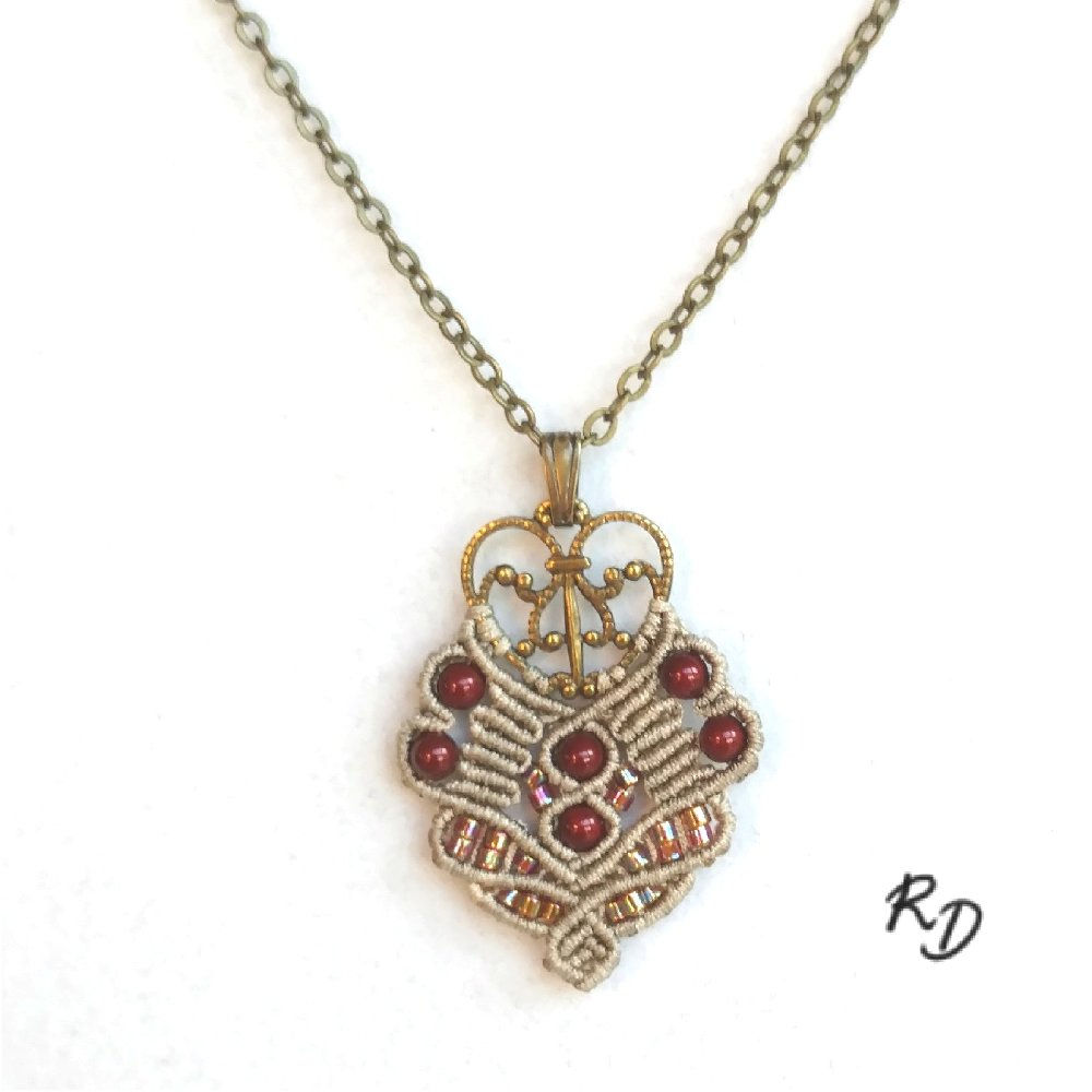 Pendentif seul Artemisia II Ficelle