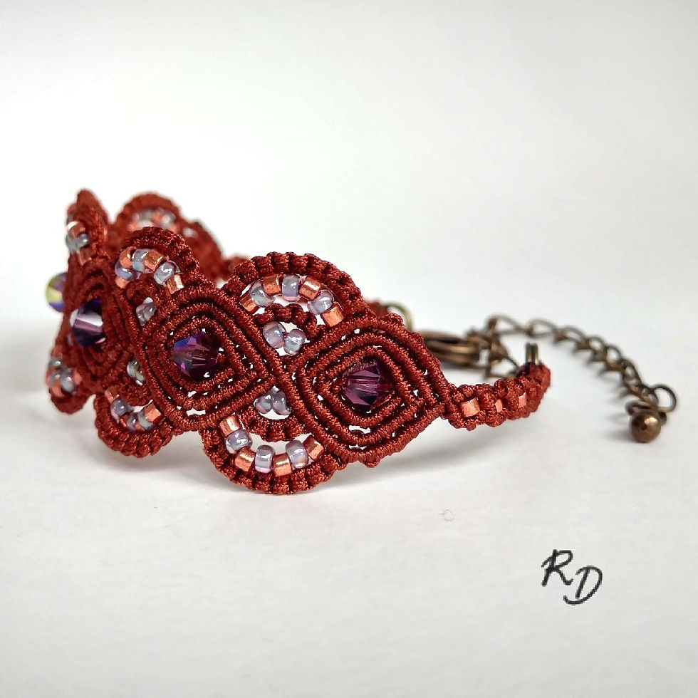 Miniature : Bracelet Shéhérazade Rouille