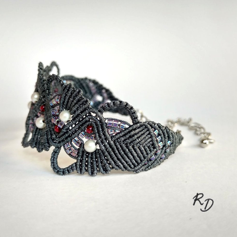 Miniature : Bracelet Isadora Gris foncé