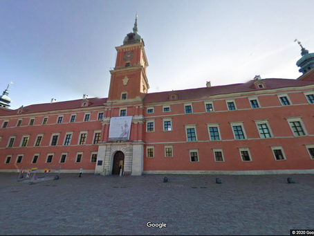 Варшава. Віртуальний тур. Google