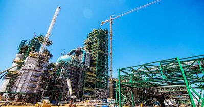 	Steel structure for oil & gas or energy plant facility
