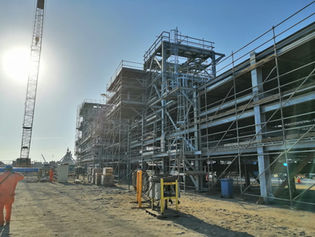 	Steel structure for oil & gas or energy plant facility