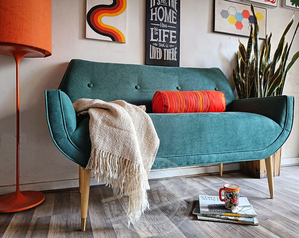 Sillón góndola escandinavo "Ocean"