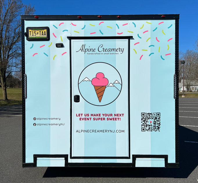 Homemade Ice Cream Alpine Creamery New Jersey