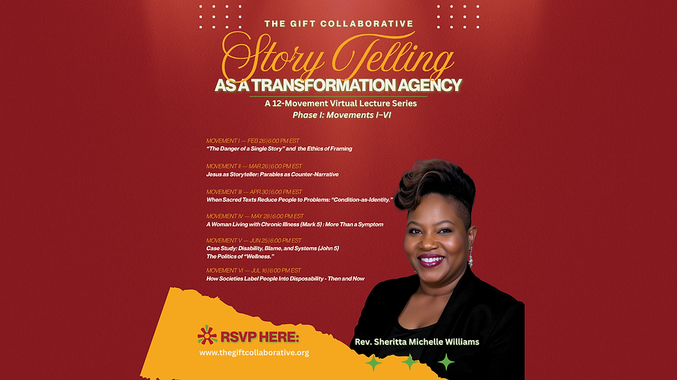 Storytelling As A Transformation Agency : Movement 5