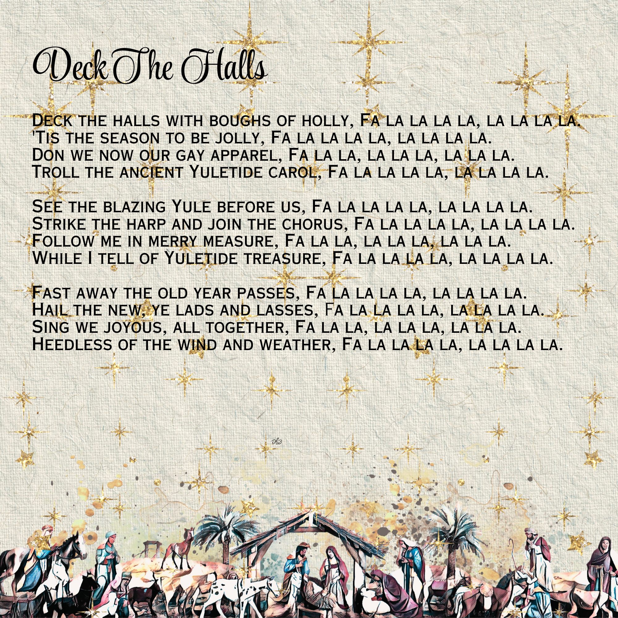 Christmas Carol - Deck The Halls