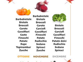 VERDURE… DI STAGIONE!