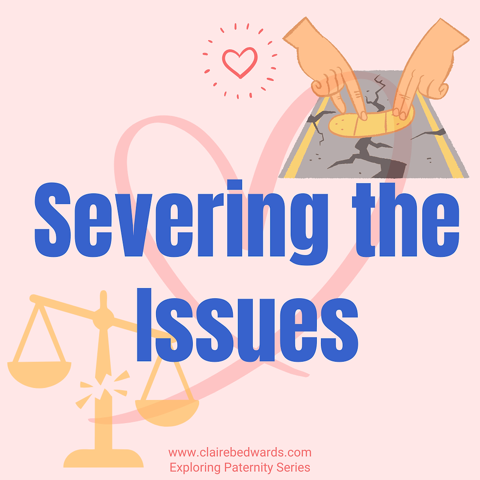 Severing the Issues