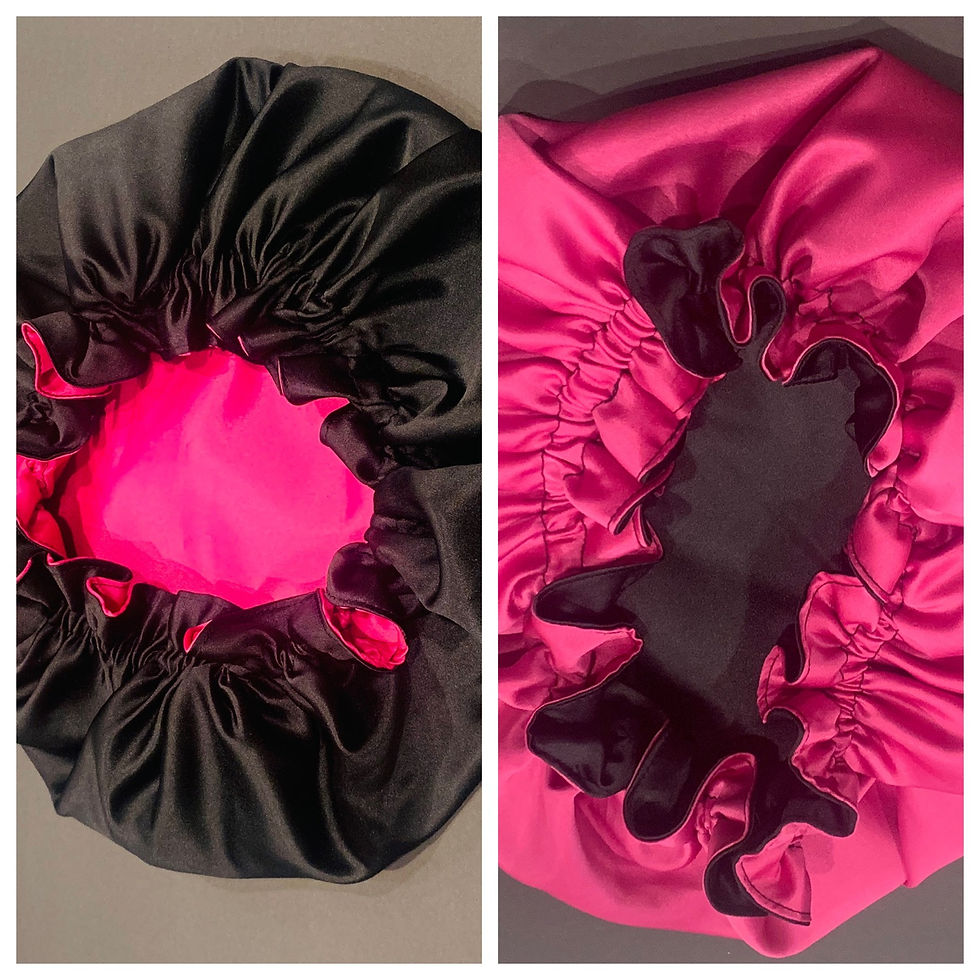 Thumbnail: Sensational Satin Reversible Bonnet (Multiple Colors)
