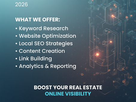Real Estate SEO Services in 2026