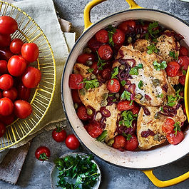 Chicken and tomato stew