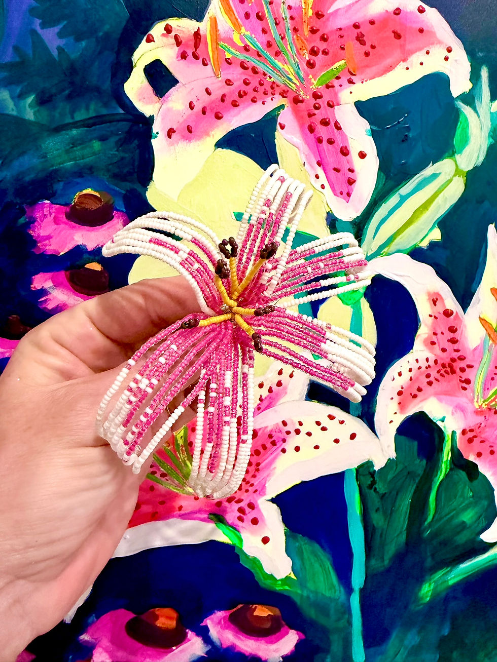 French Beaded Flowers - An Intro