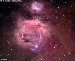 M 42 nebula complex - orion