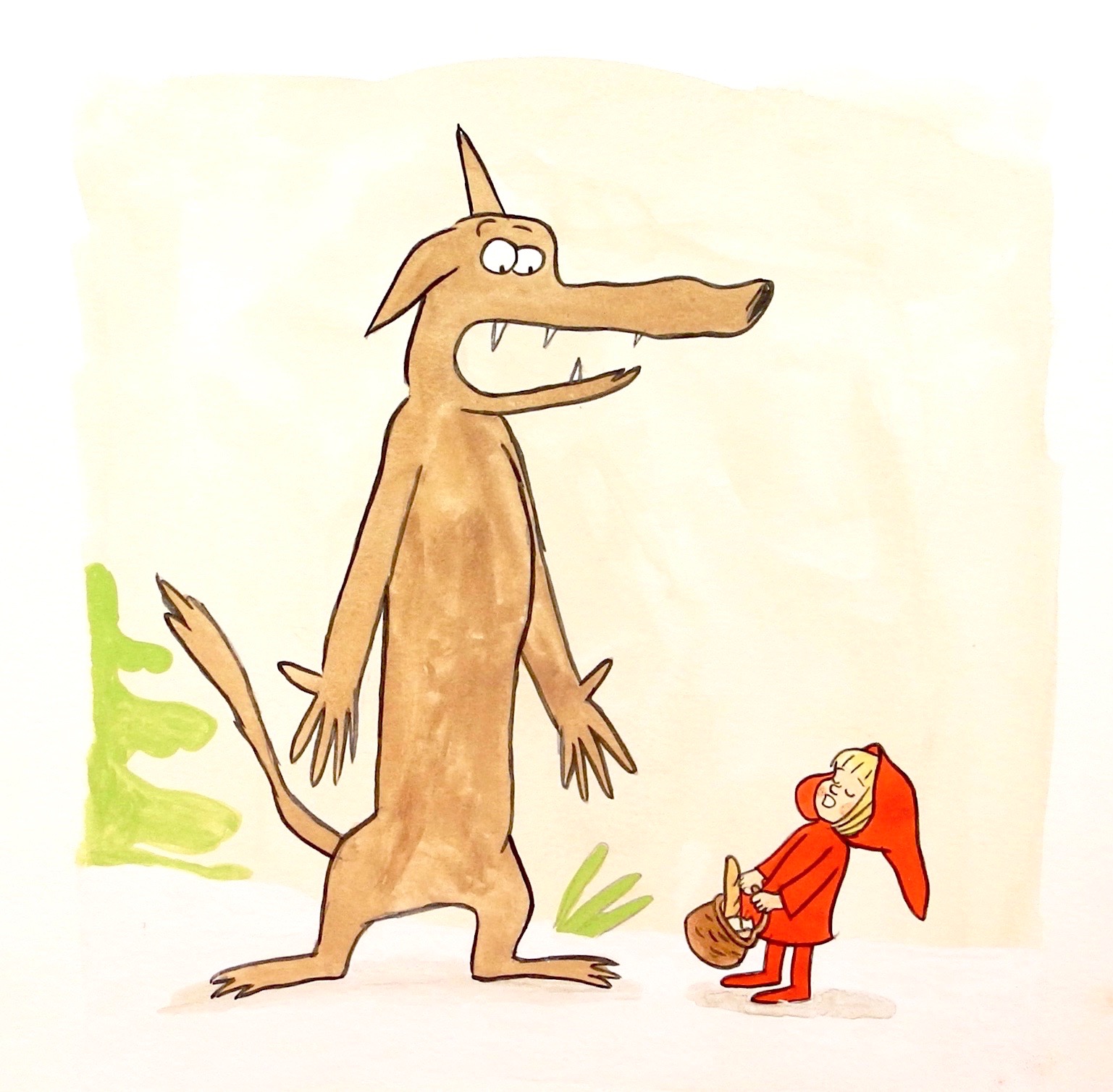 Le Loup et le chaperon 1