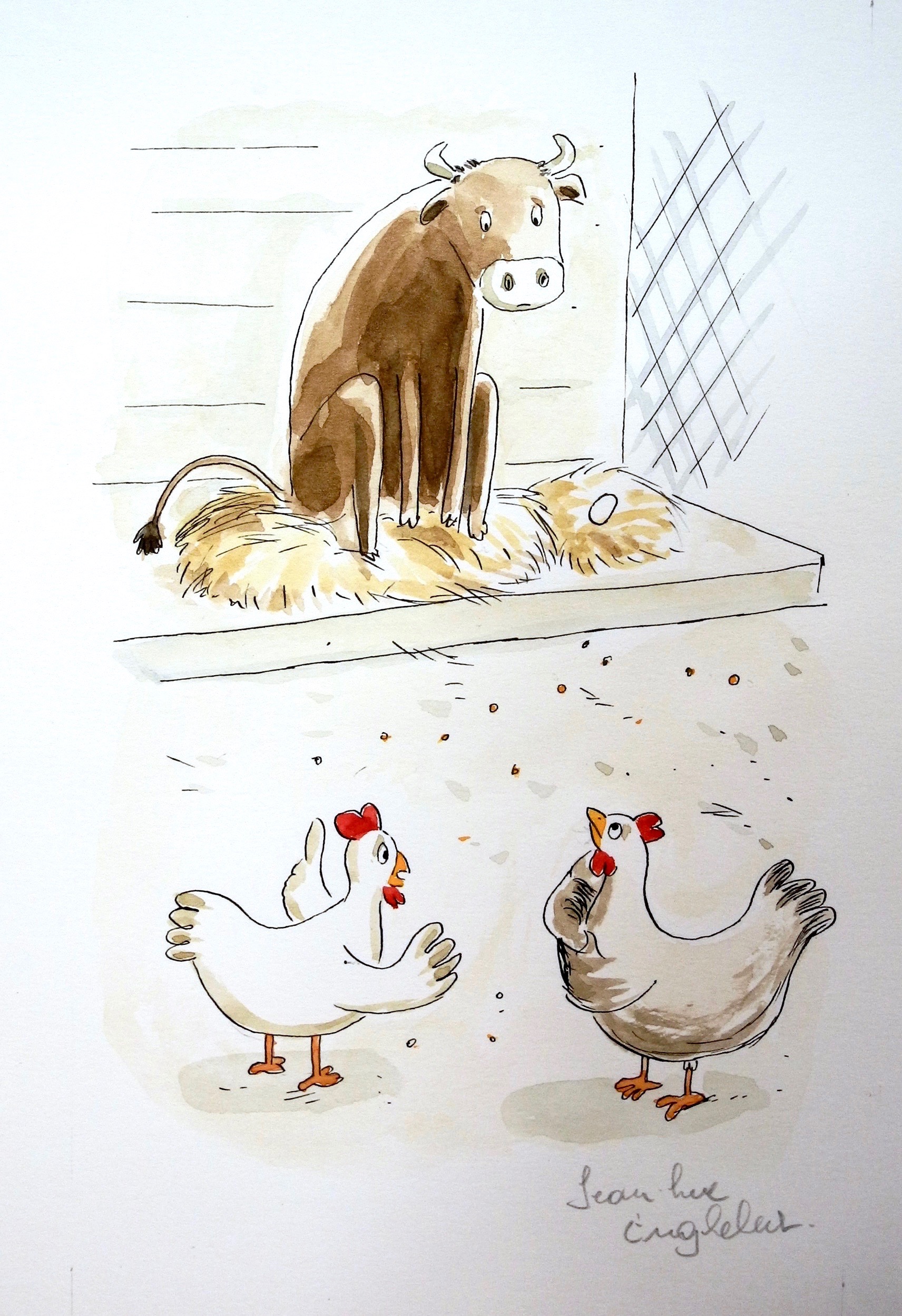 Le Boeuf et l'oeuf