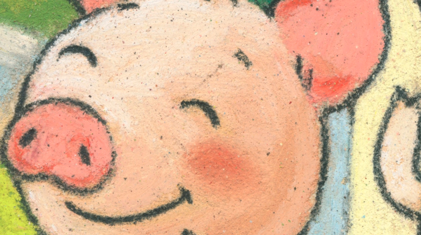 Les trois petits cochons (zoom)