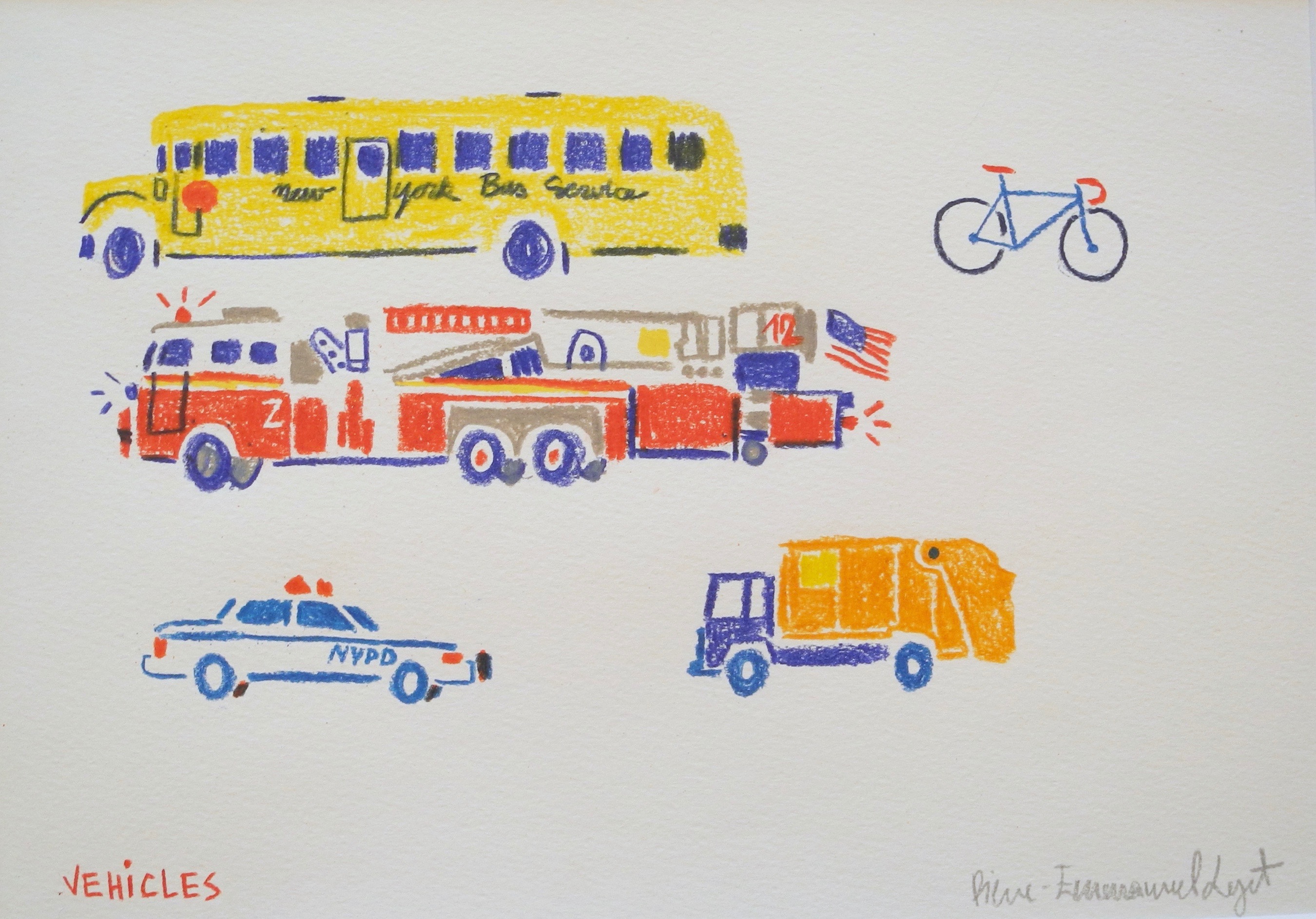 Vehicles from NYC