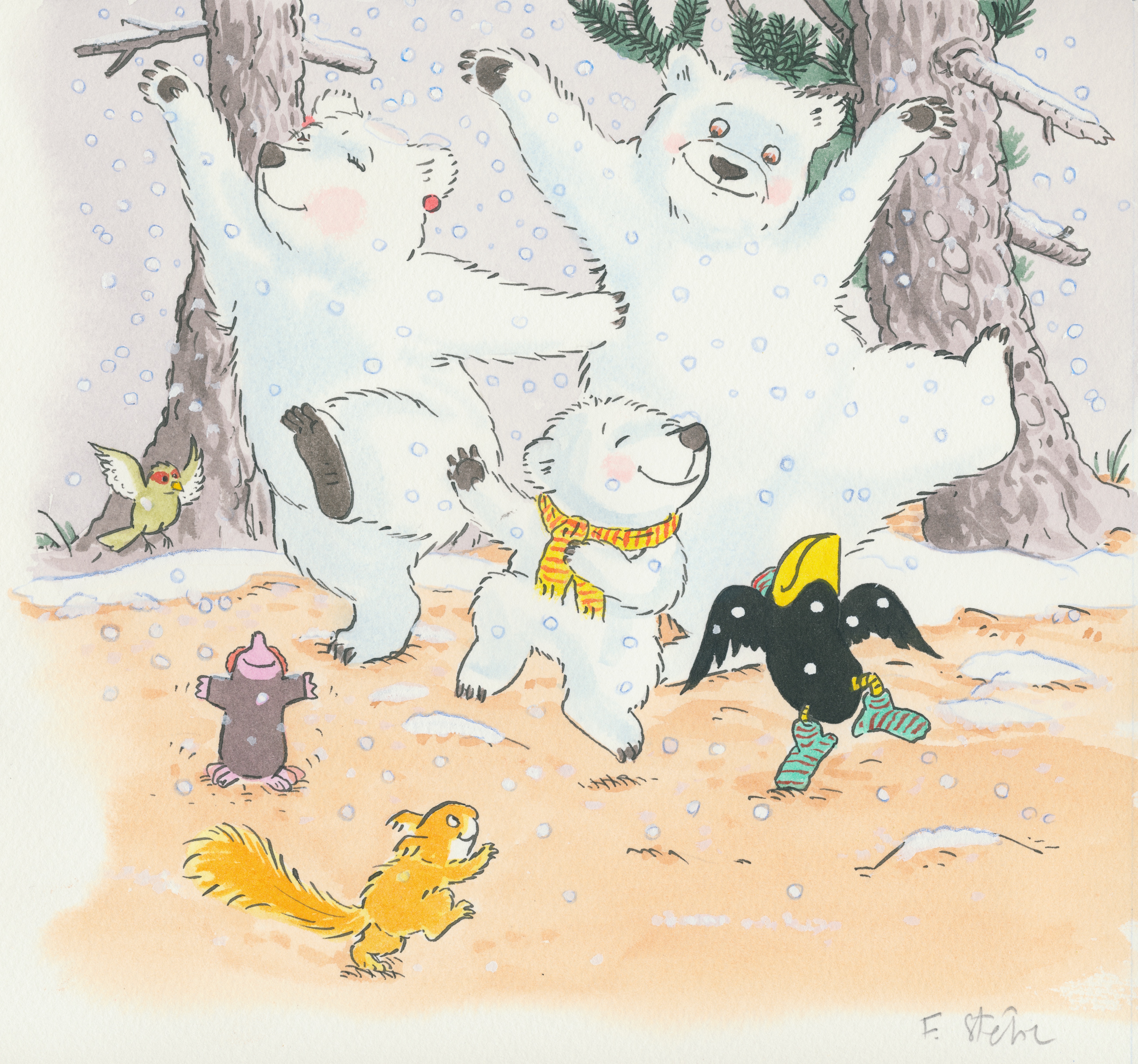 Dansons sous la neige