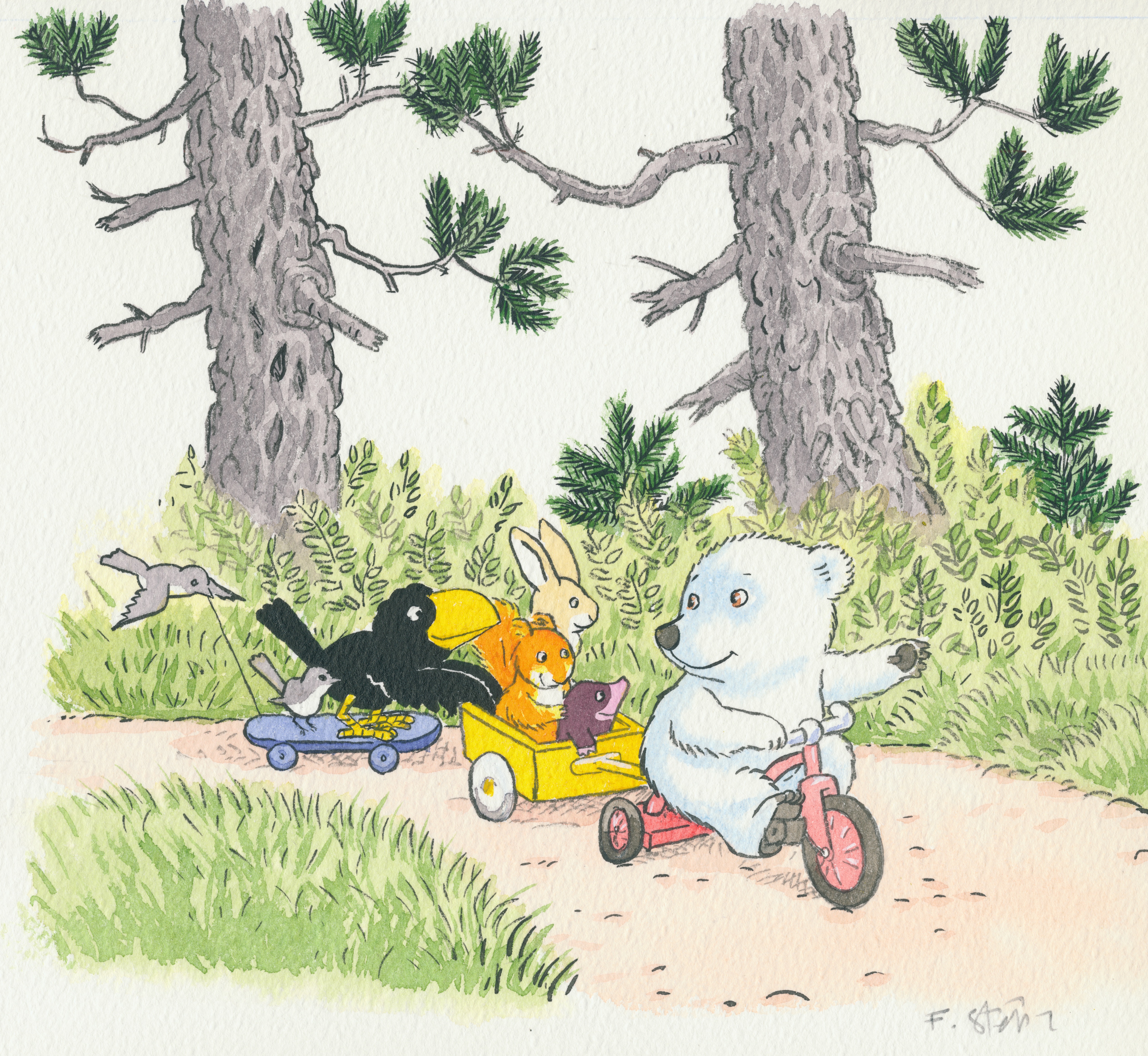 La Balade en tricycle