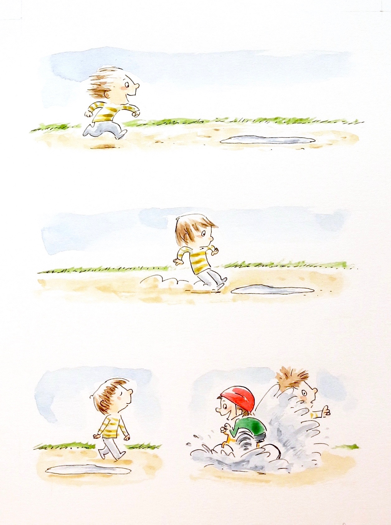 Splash !
